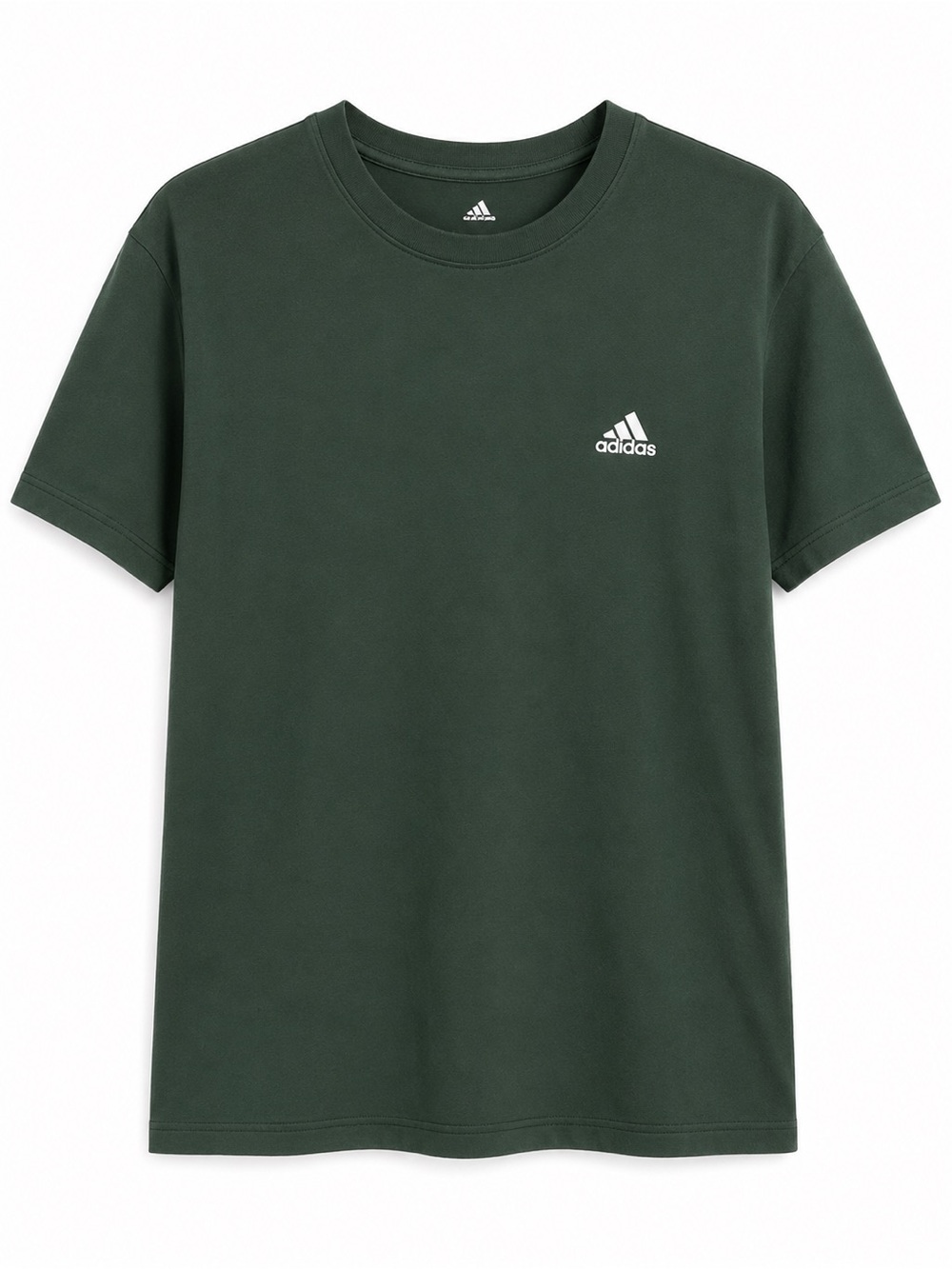 Adidas Golf Men’s 2XL Forest Green Cotton Logo T-Shirt